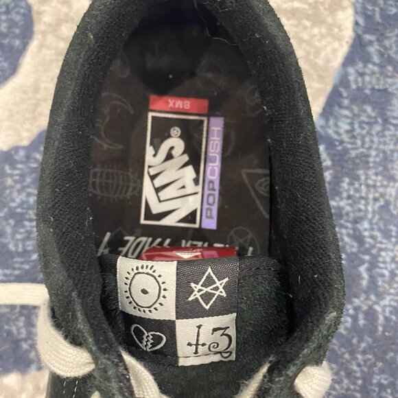 Vans Cult Never Fade Wafflecup BMX PopCush Size 10.5 Black - Picture 7 of 11